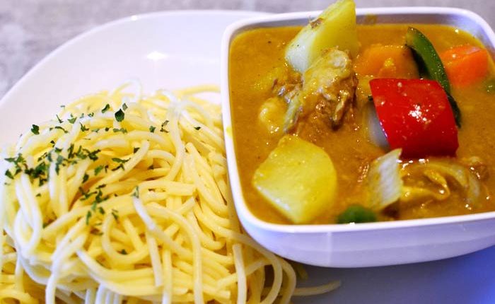 咖哩牛腩意粉 | 金來屋茶餐廳  Little House HK Cafe | 35easy