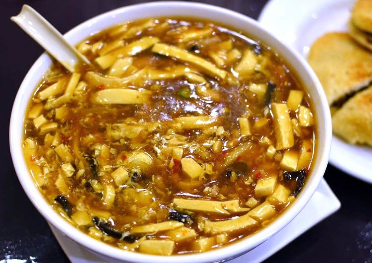 酸辣湯 | 上海城隍廟小吃 Shanghai Dim Sum | 35easy