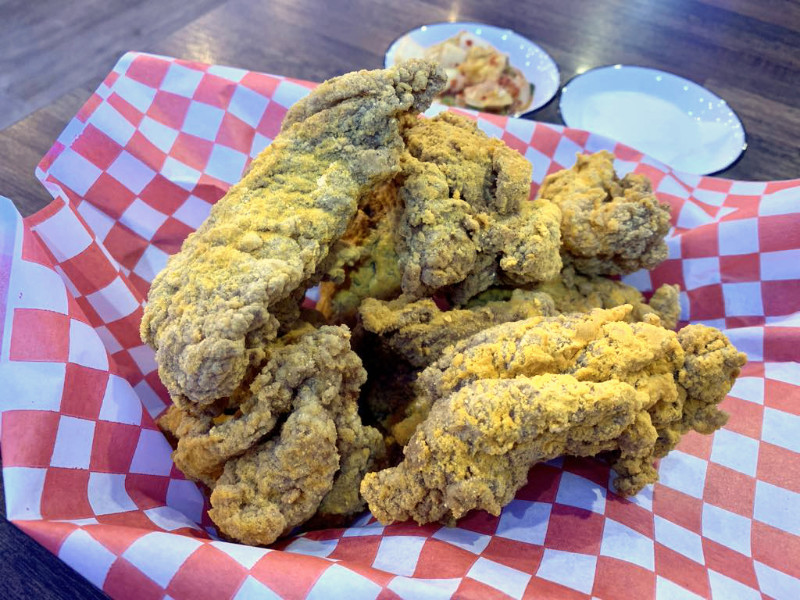 去骨炸雞 - 芝士粉 CHEESELING | Pig & Chick Korean Restaurant | 35easy